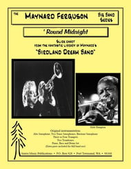 Round Midnight Jazz Ensemble sheet music cover Thumbnail